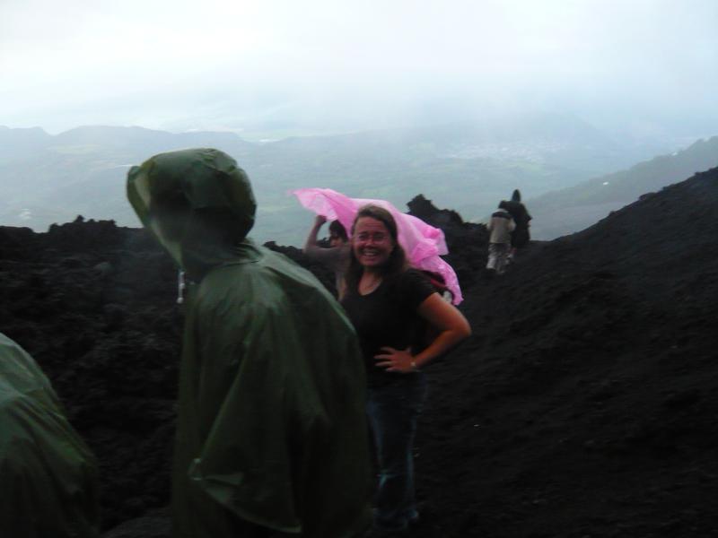 Volcan Pacaya-ze.JPG - ....except Colleen.